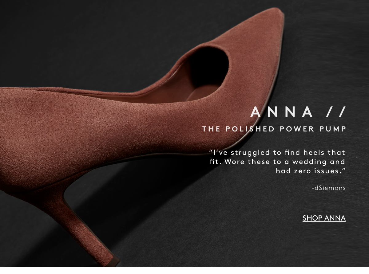 Anna // The Polished Power Pump | “I’ve Struggled To Find Heels That Fit. Wore These To A Wedding And Had Zero Issues.” - Dsiemons | Shop Anna