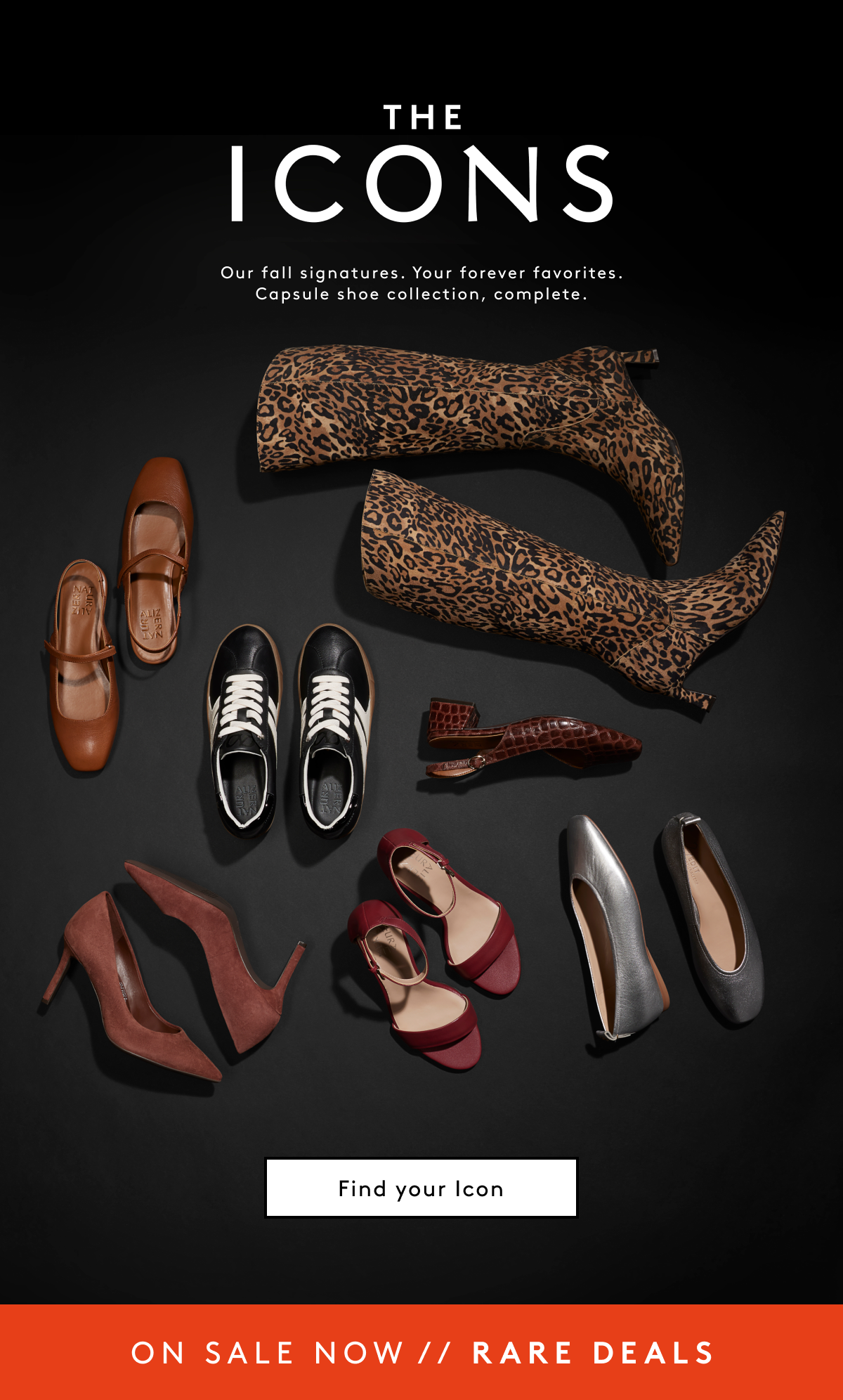 The Icons | Our Fall Signatures. Your Forever Favorites. Capsule Shoe Collection, Complete. | Find Your Icon