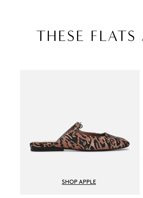 These Flats Are Fab, Too | Shop Apple