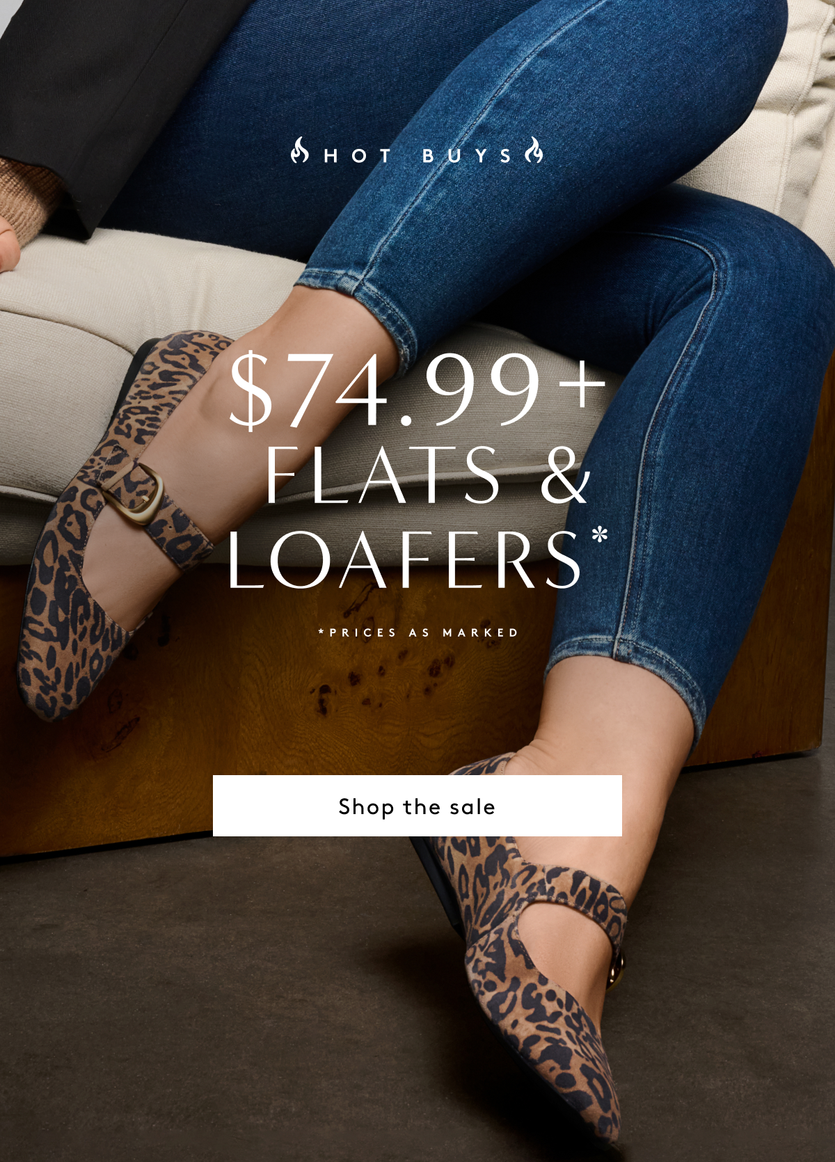 Hot Buys // $74.99+ Flats & Loafers Prices As Marked | Shop The Sale