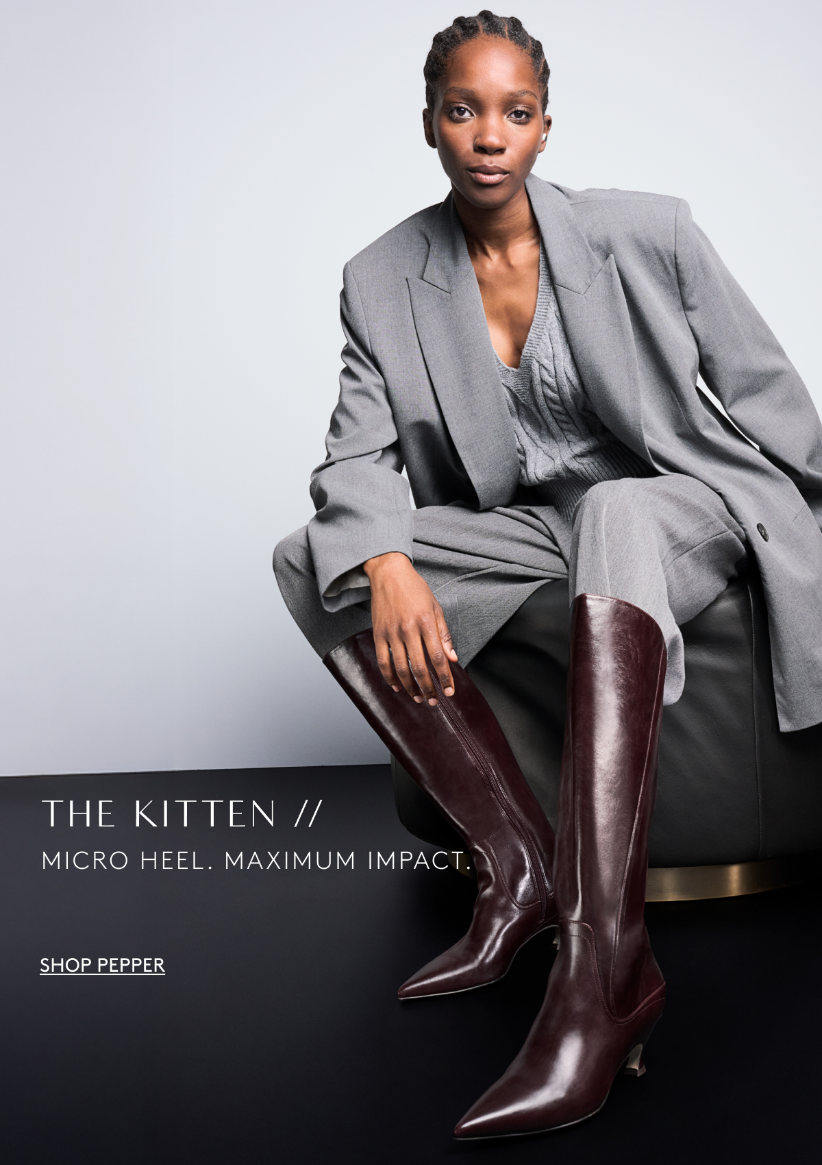 The Kitten // Micro Heel. Maximum Impact | Shop Pepper