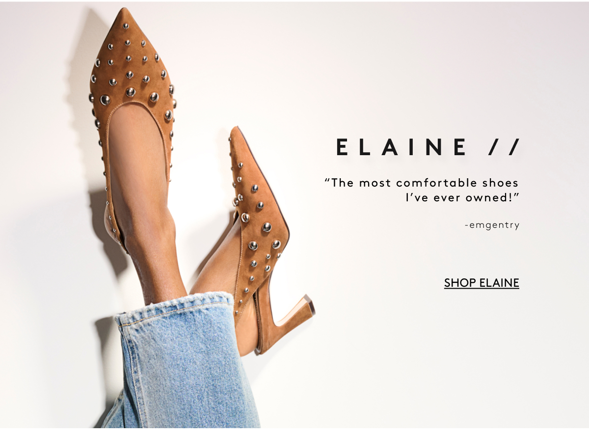 Elaine // The Most Comfortable Shoes I've Ever Owned! -emgentry | Shop Elaine