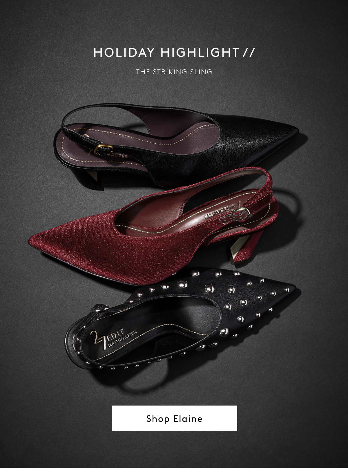 Holiday Highlight // The Striking Sling | Shop Elaine