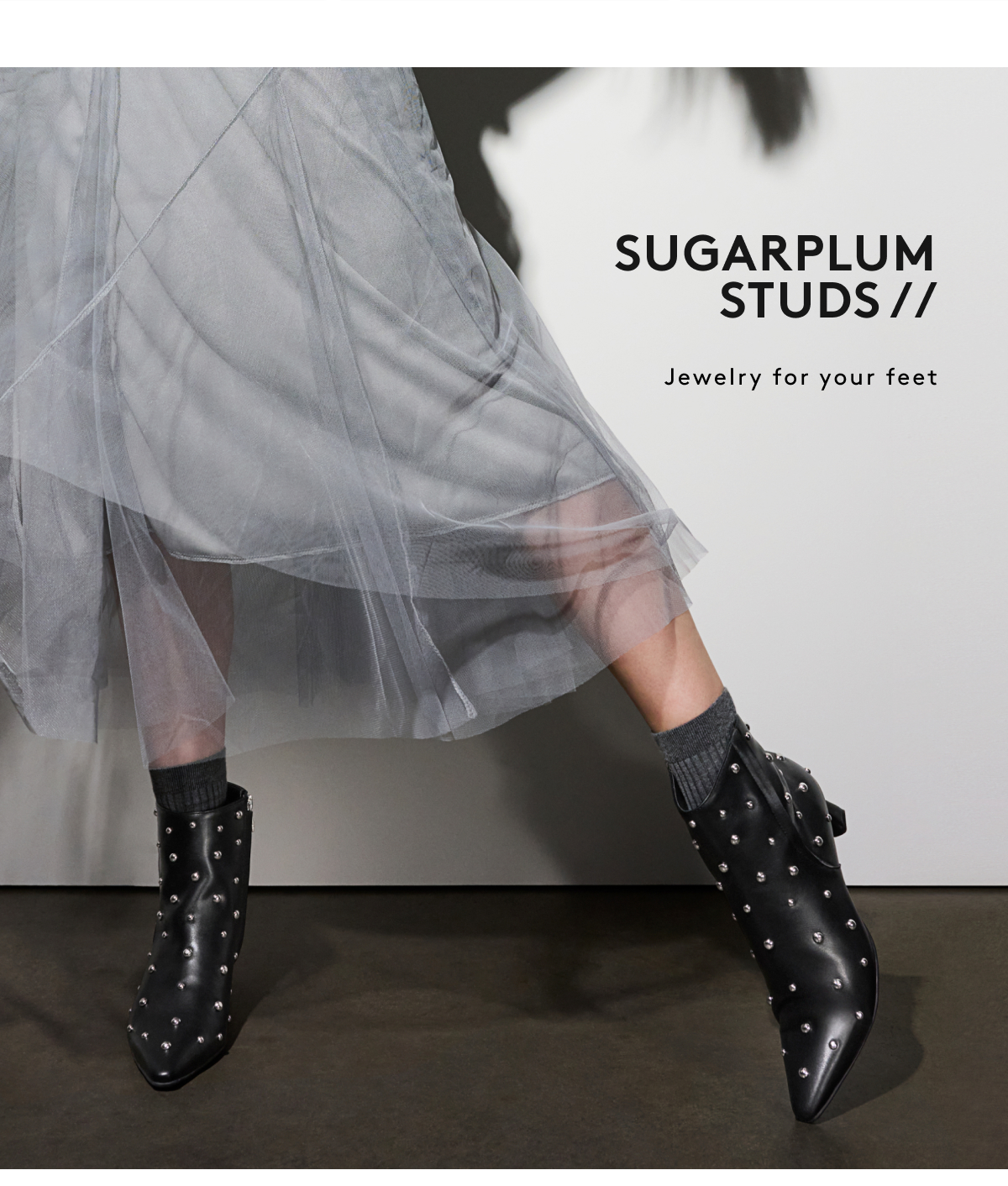 Sugarplum Studs // Jewelry For Your Feet