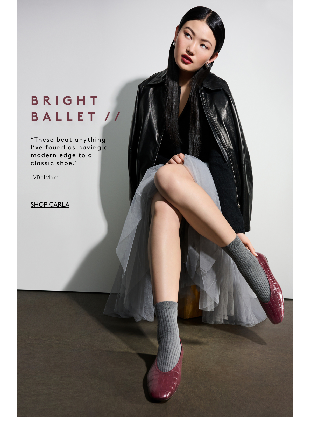 Bright Ballet // “These Beat Anything I’ve Found As Having A Modern Edge To A Classic Shoe.” -vbelmom | Shop Carla