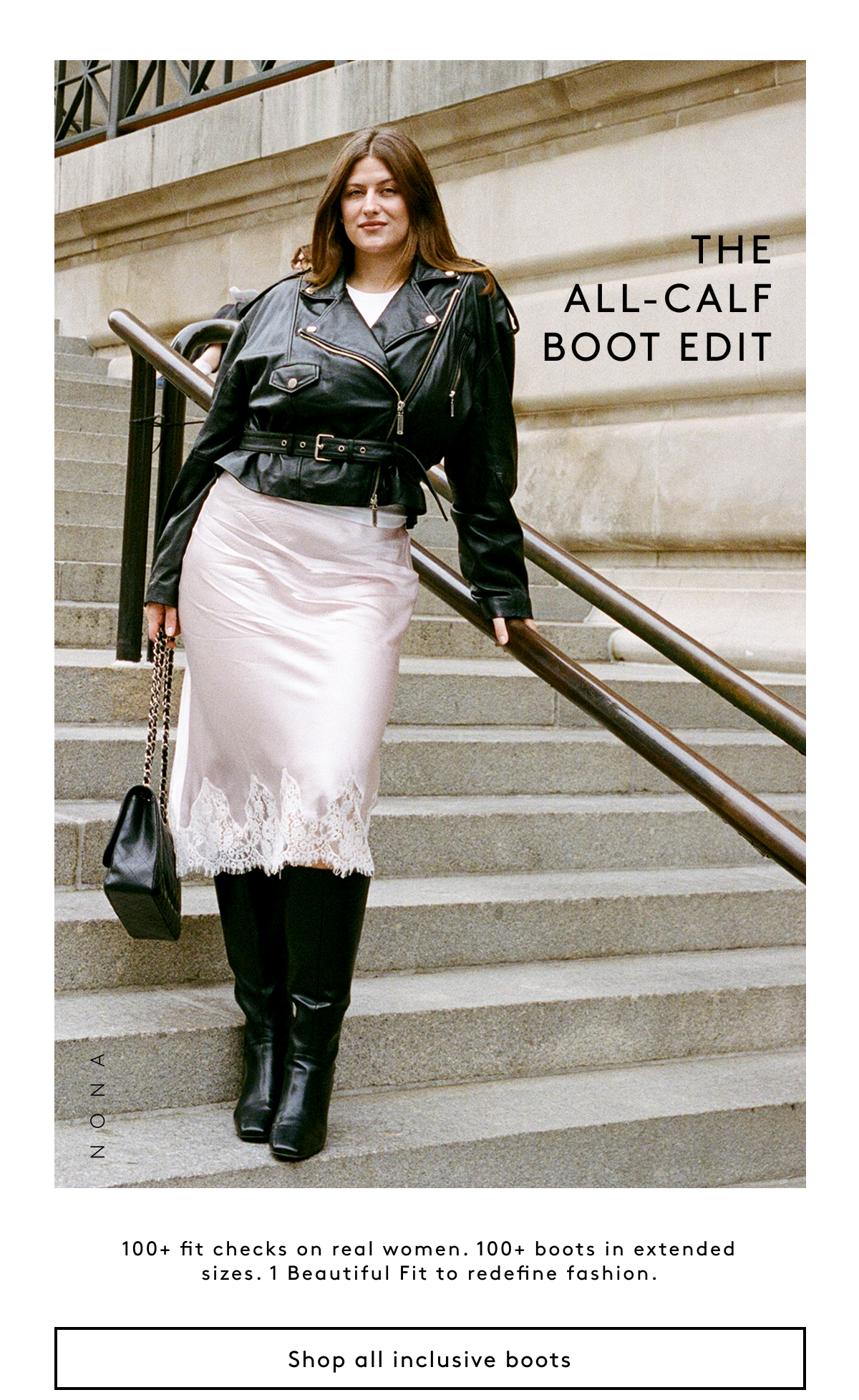 The All-calf Boot Edit / 100+ Fit Checks On Real Women. 100+ Boots In Extended Sizes. 1 Beautiful Fit To Redefine Fashion. | Shop All Inclusive Boots