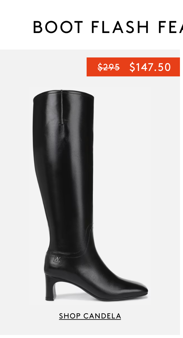 Boot Flash Feature: 50% Off | Shop Candela [295/147.50]
