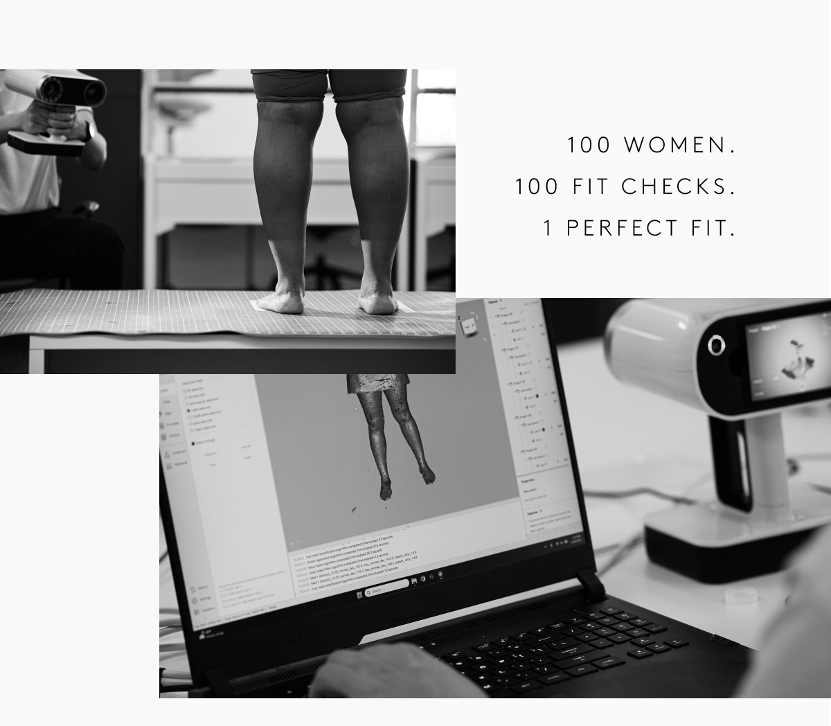 100 Women. 100 Fit Checks. 1 Perfect Fit.