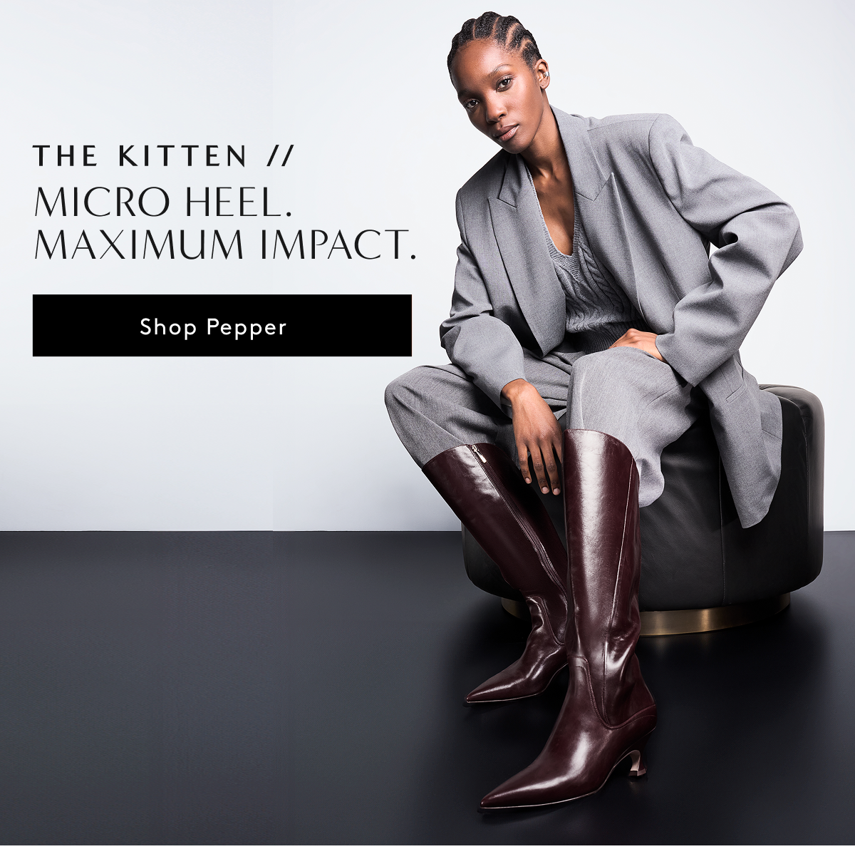 The Kitten // Micro Heel. Maximum Impact. | Shop Pepper