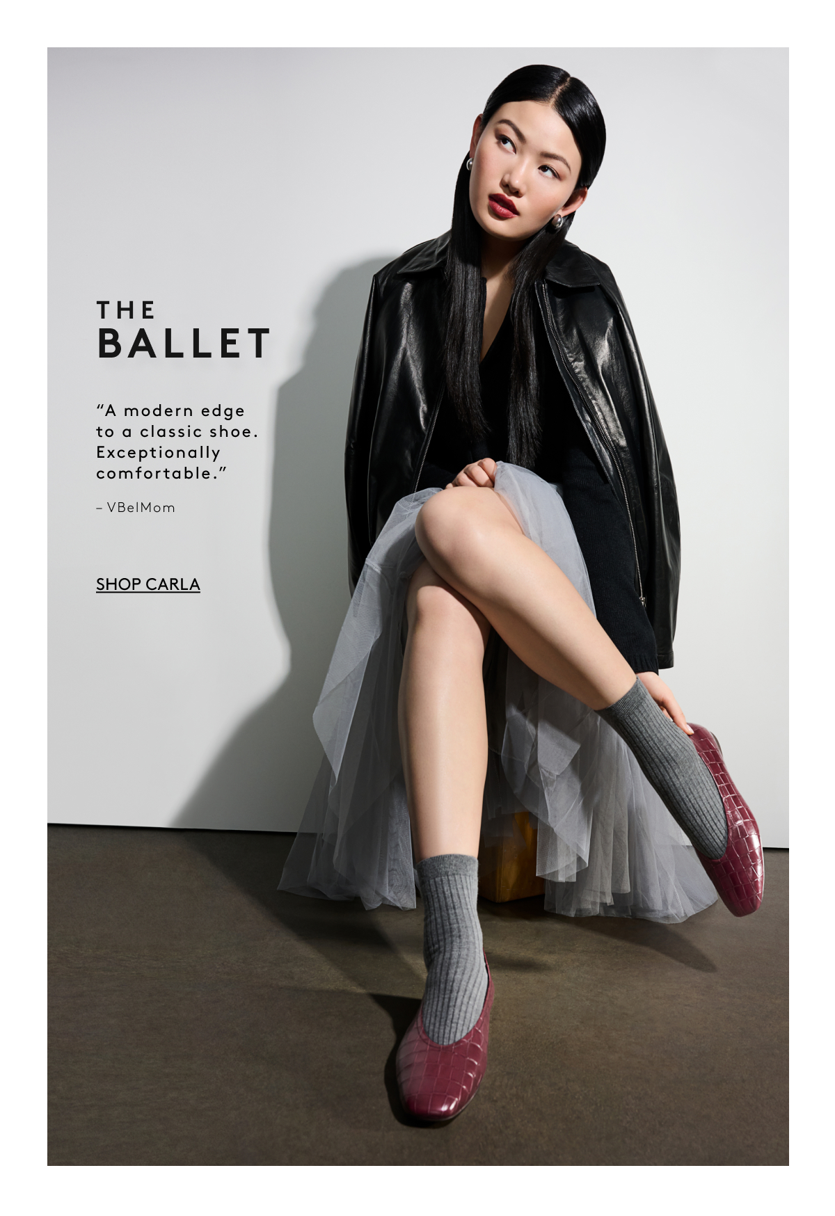 The Ballet / “A Modern Edge To A Classic Shoe. Exceptionally Comfortable.” - VBelmom | Shop Carla