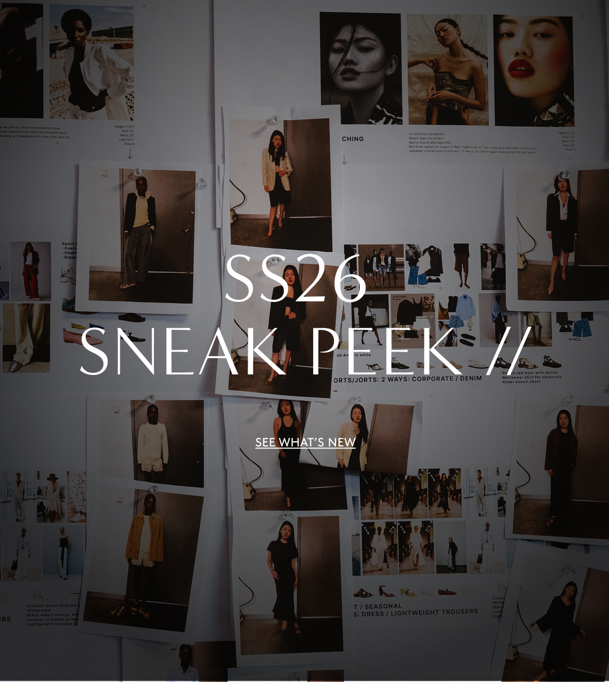 SS26 Sneak Peek // See What's New