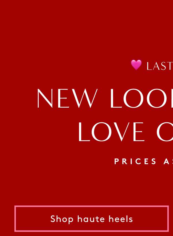 New Looks You’ll Love On Sale Prices As Marked | Shop Haute Heels