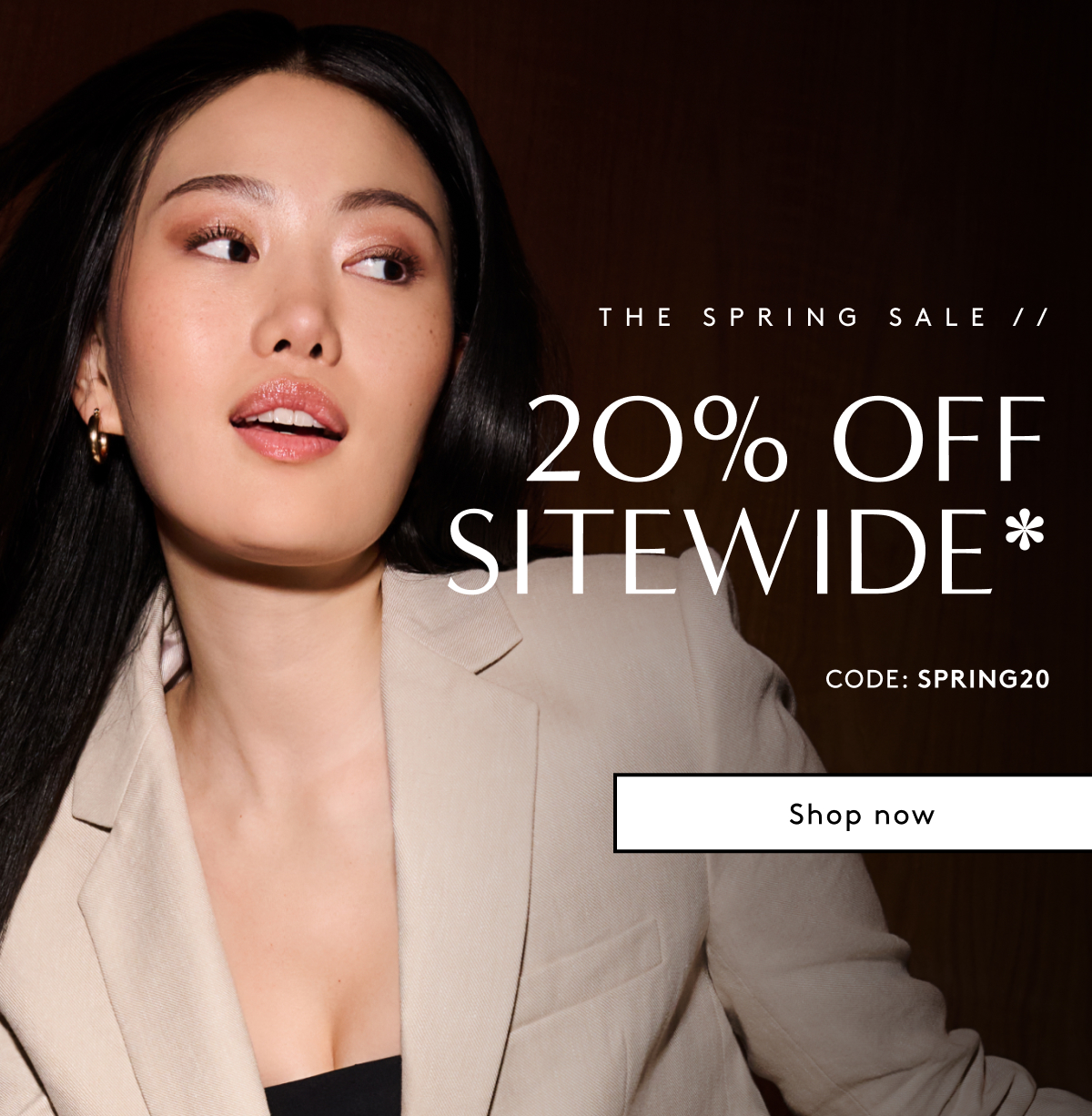 The Spring Sale // 20% Off Sitewide* Code: SPRING20 | Shop Now