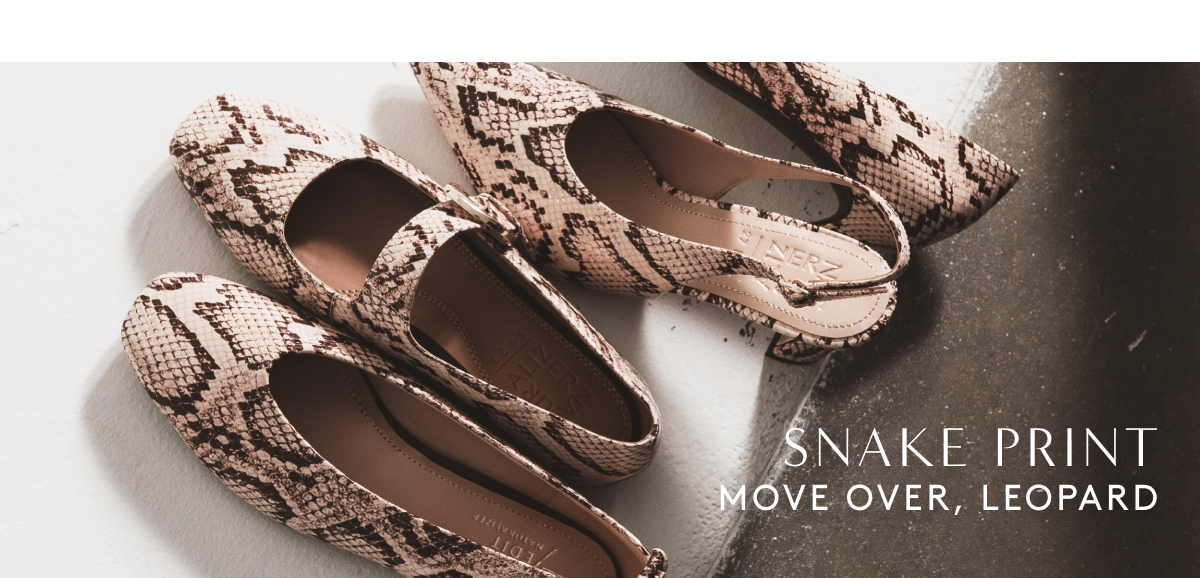 Snake Print // Move Over, Leopard