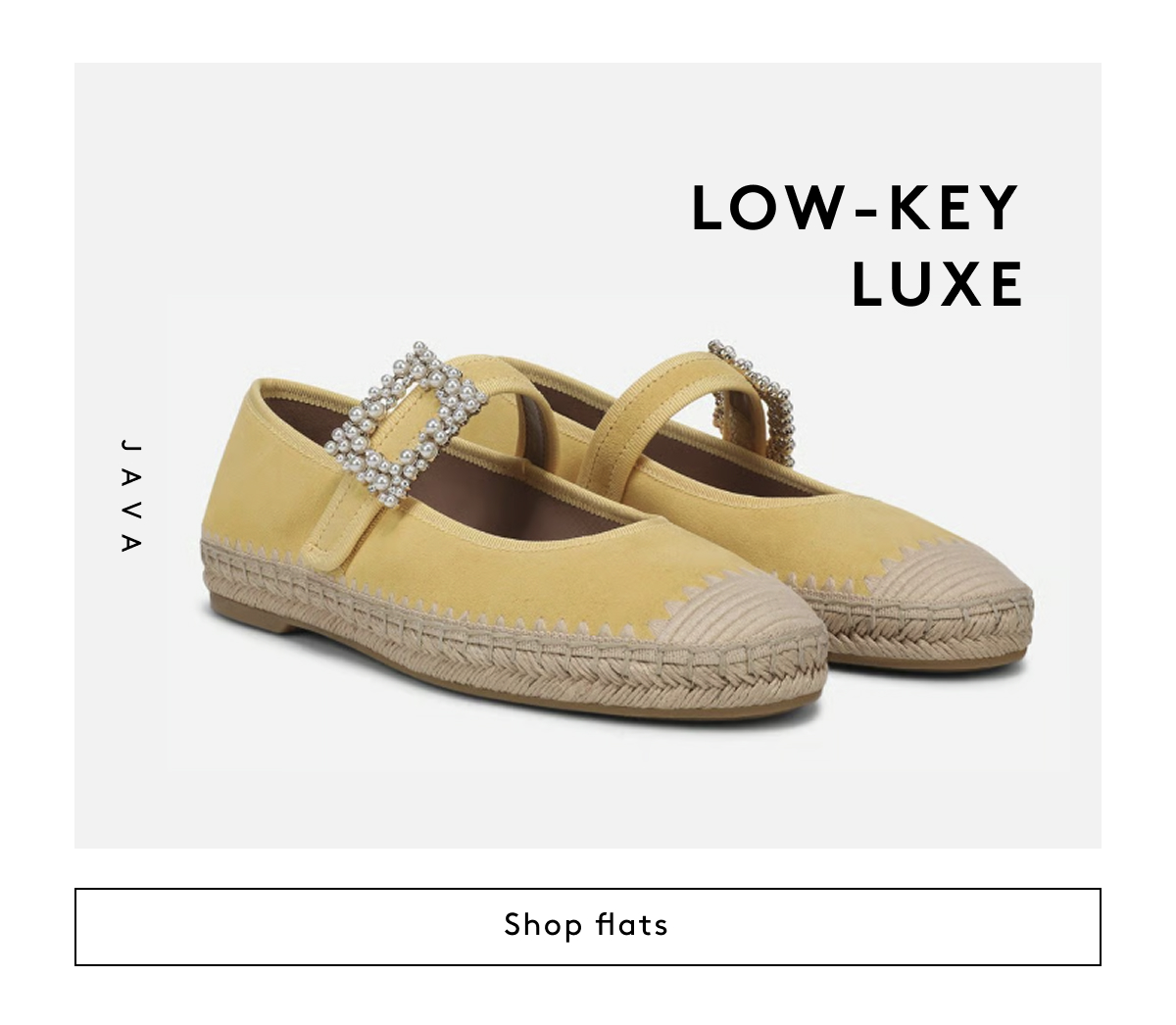 Low-key Luxe |  Shop Flats