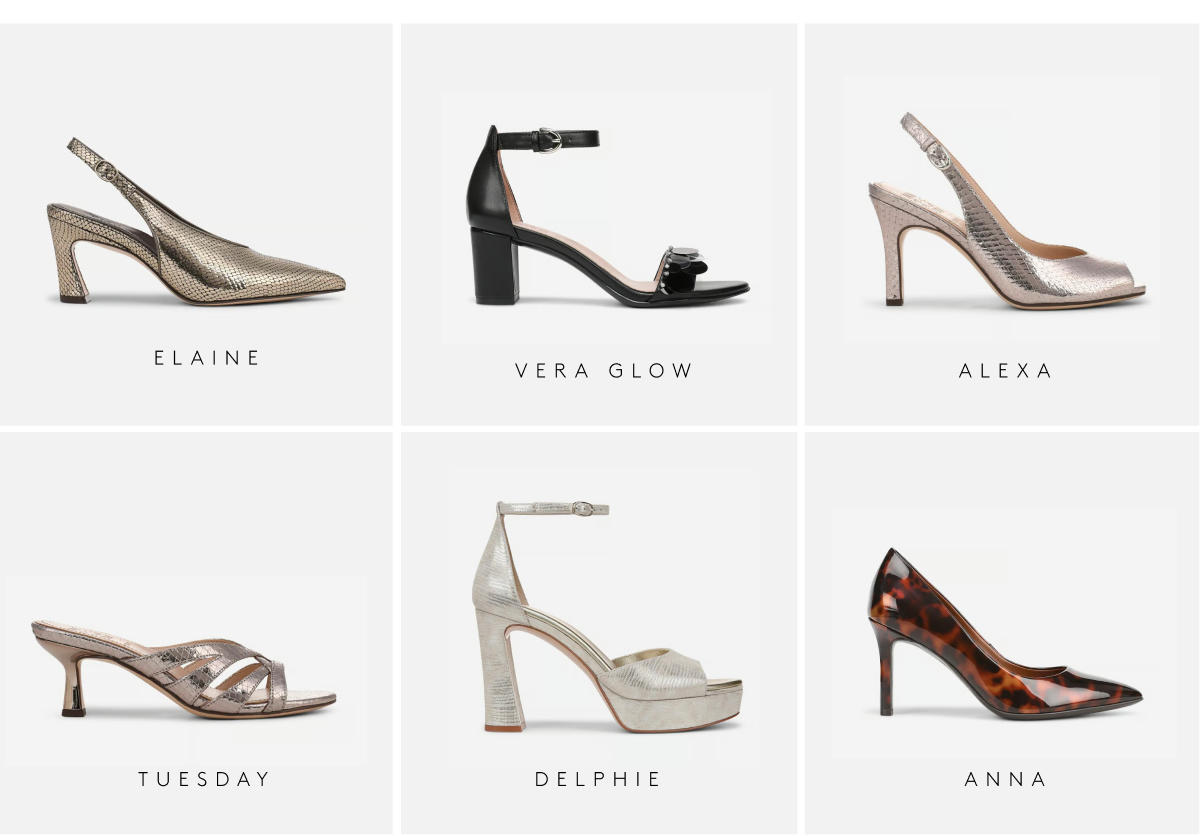 Elaine, Vera Glow, Alexa, Tuesday, Delphie, Anna