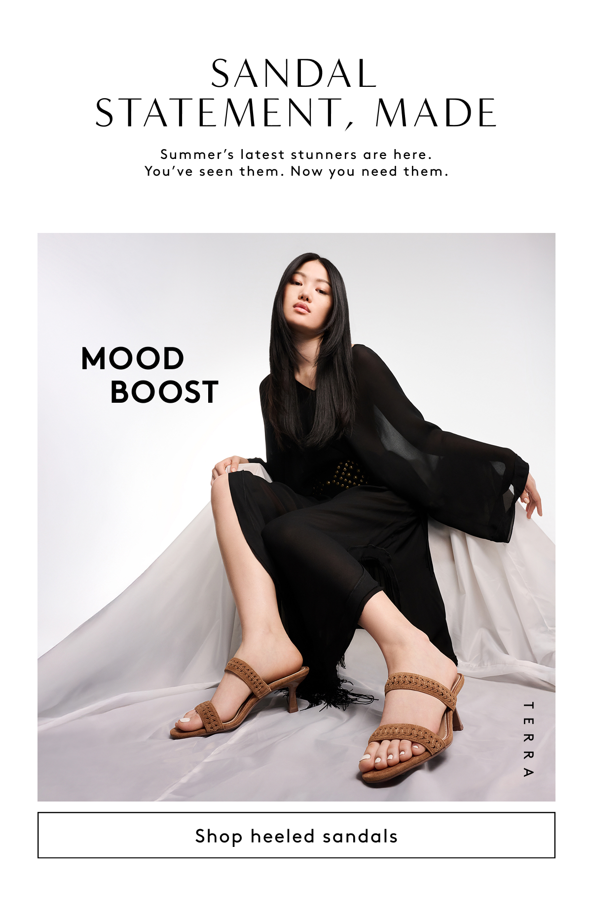 Sandal Statement, Made / Summer’s Latest Stunners Are Here. You’ve Seen Them. Now You Need Them. Mood Boost | Shop Heeled Sandals