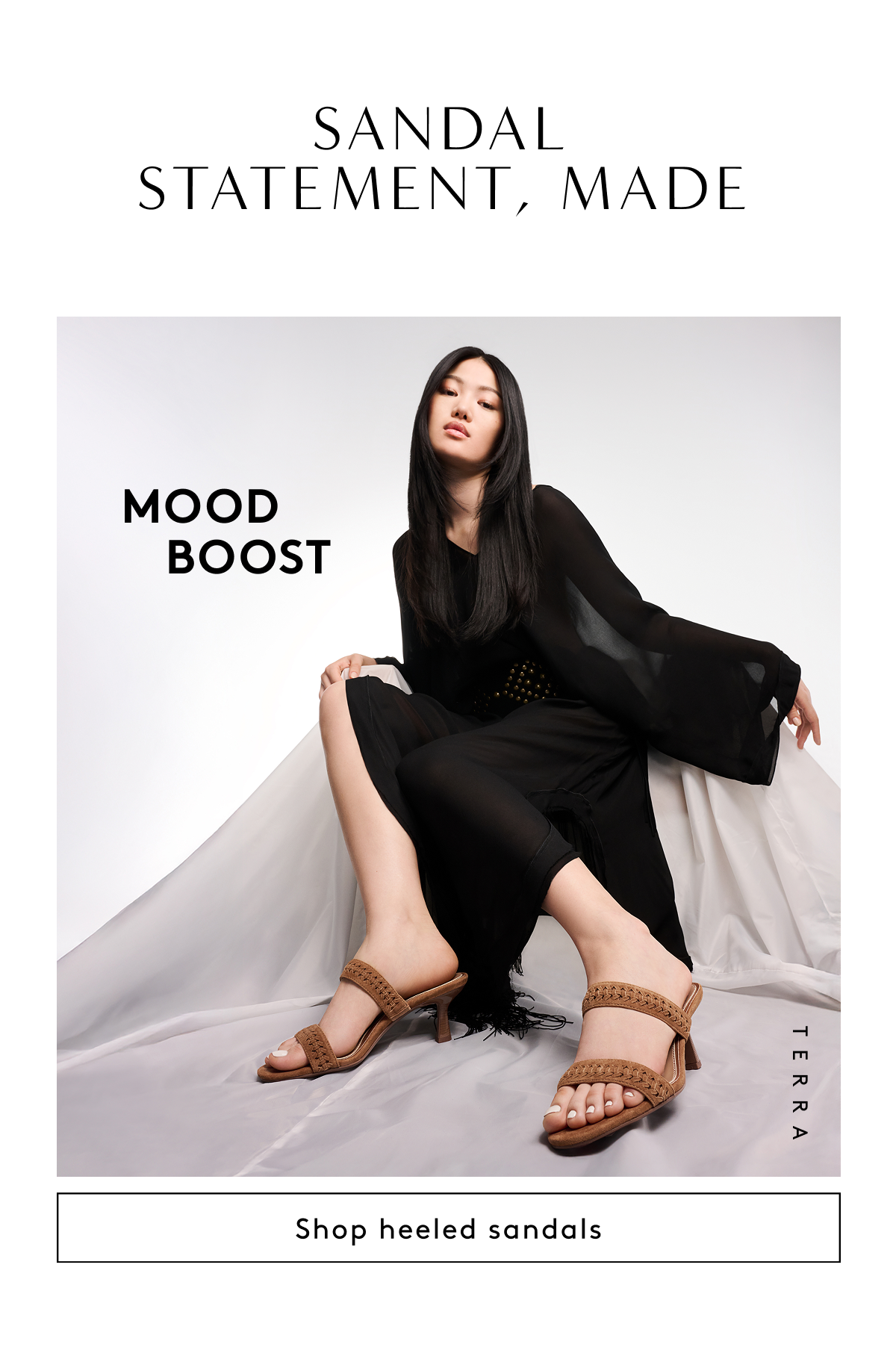 Sandal Statement, Made - Mood Boost | Shop Heeled Sandals