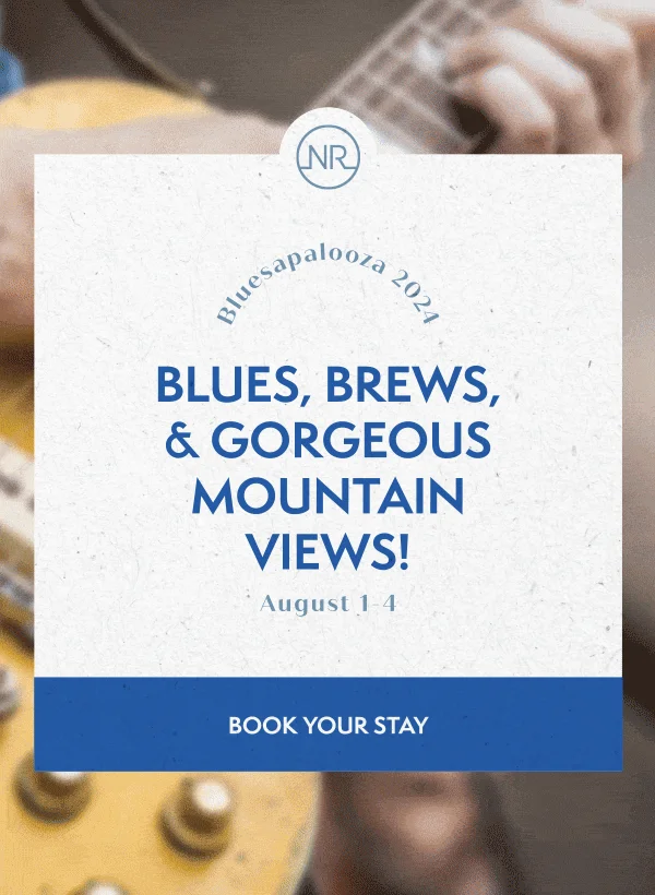 Blues, brews, and gorgeous mountain views!