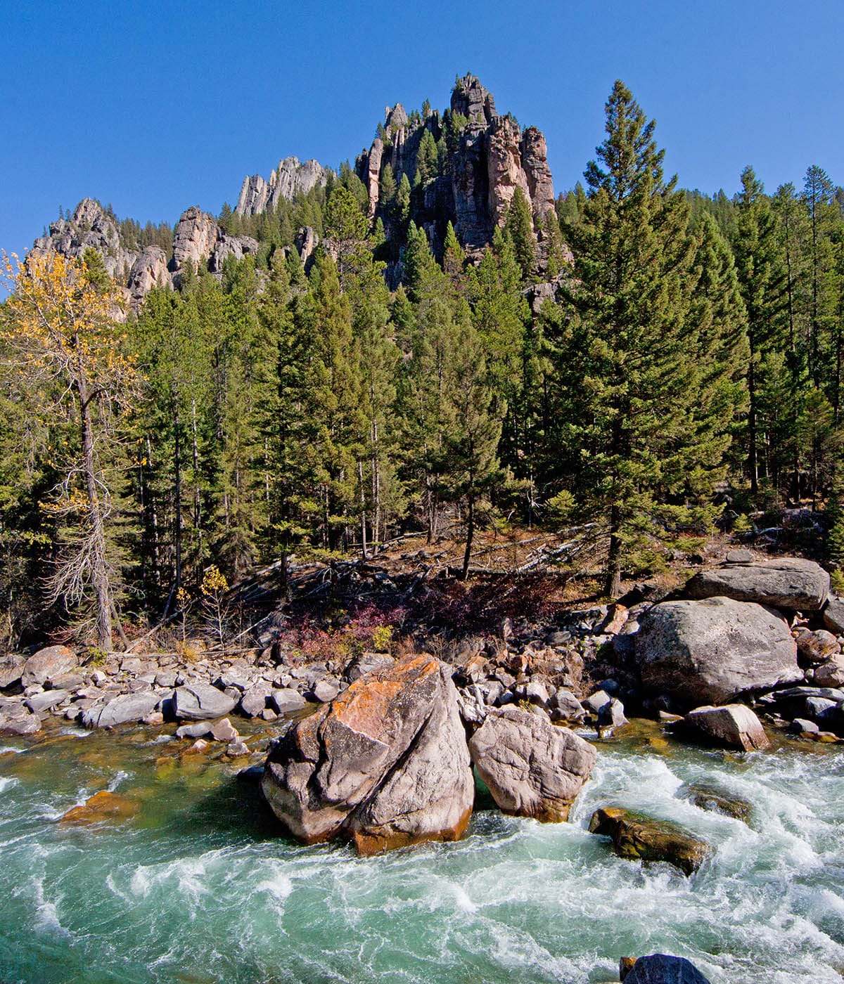 Gallatin River near Big Sky, MT