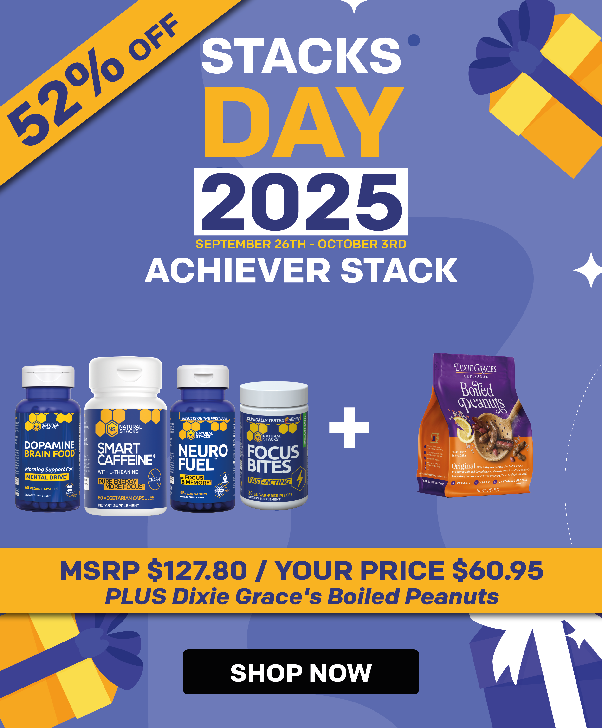 Check out our Ageless Brain Stack!