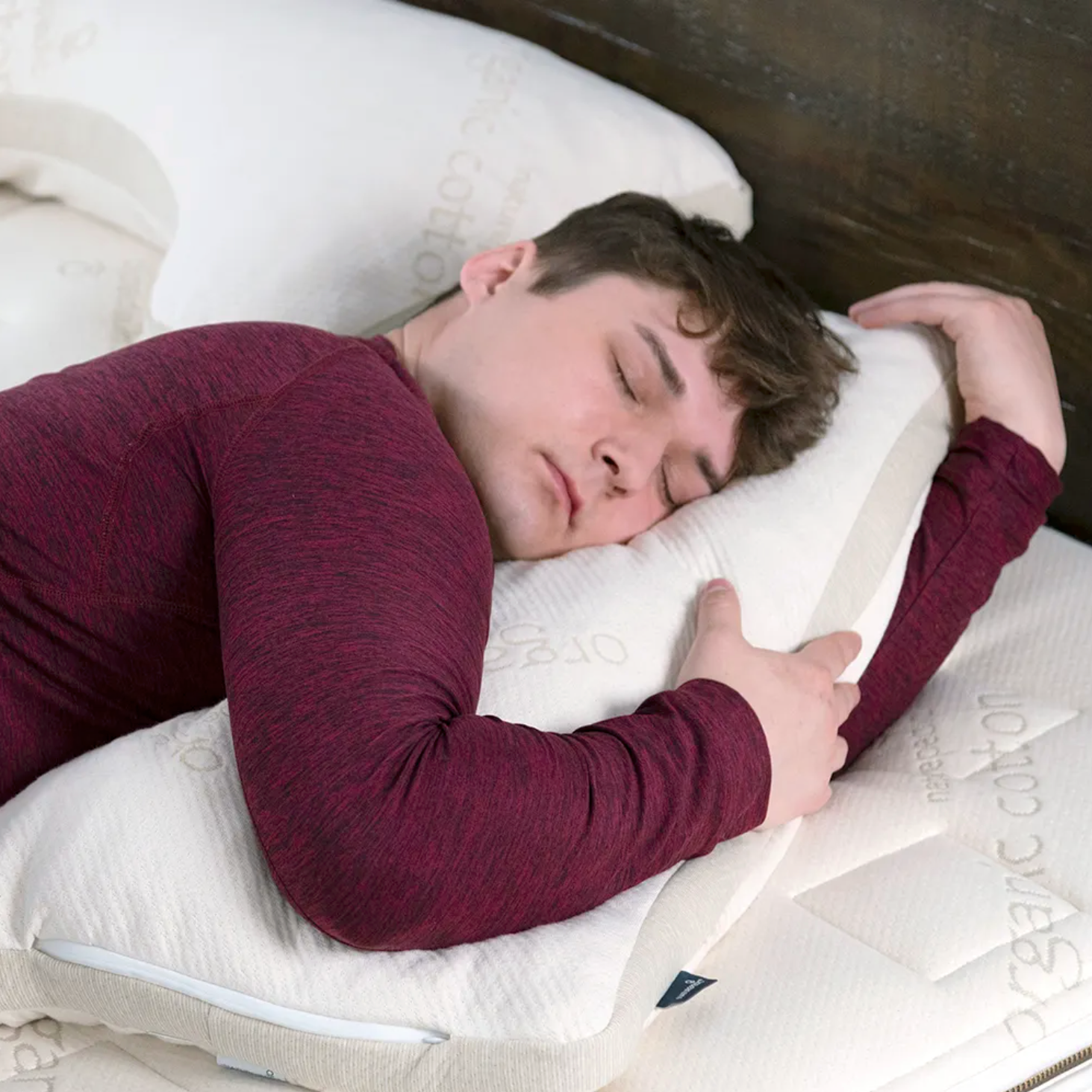Shop Now | Naturepedic Organic Side Sleeper Pillow