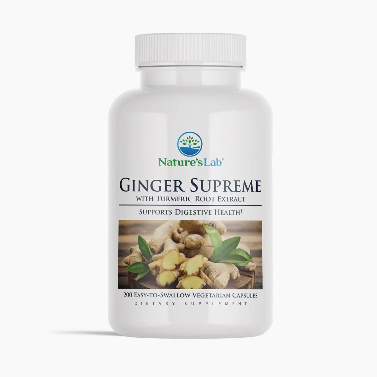 Image of Nature's Lab Ginger Supreme - 200 Capsules