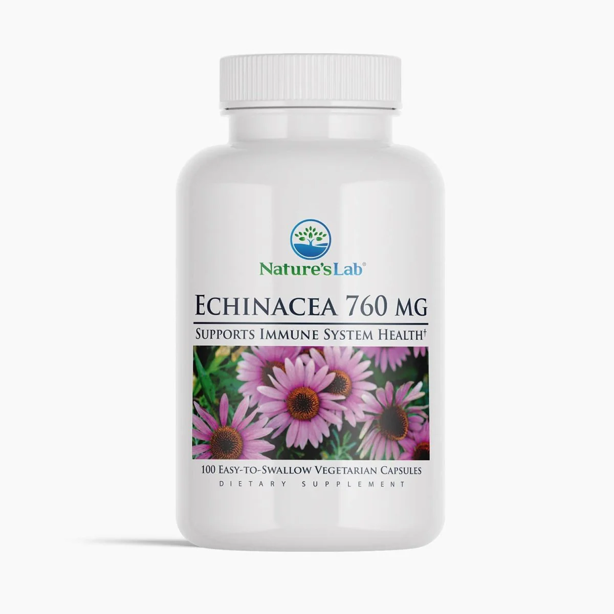Image of Nature's Lab Echinacea 760 mg - 100 Capsules