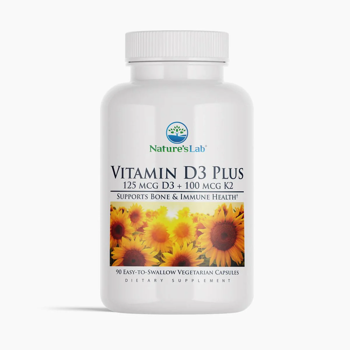 Image of Nature's Lab Vitamin D3 Plus - 90 Capsules