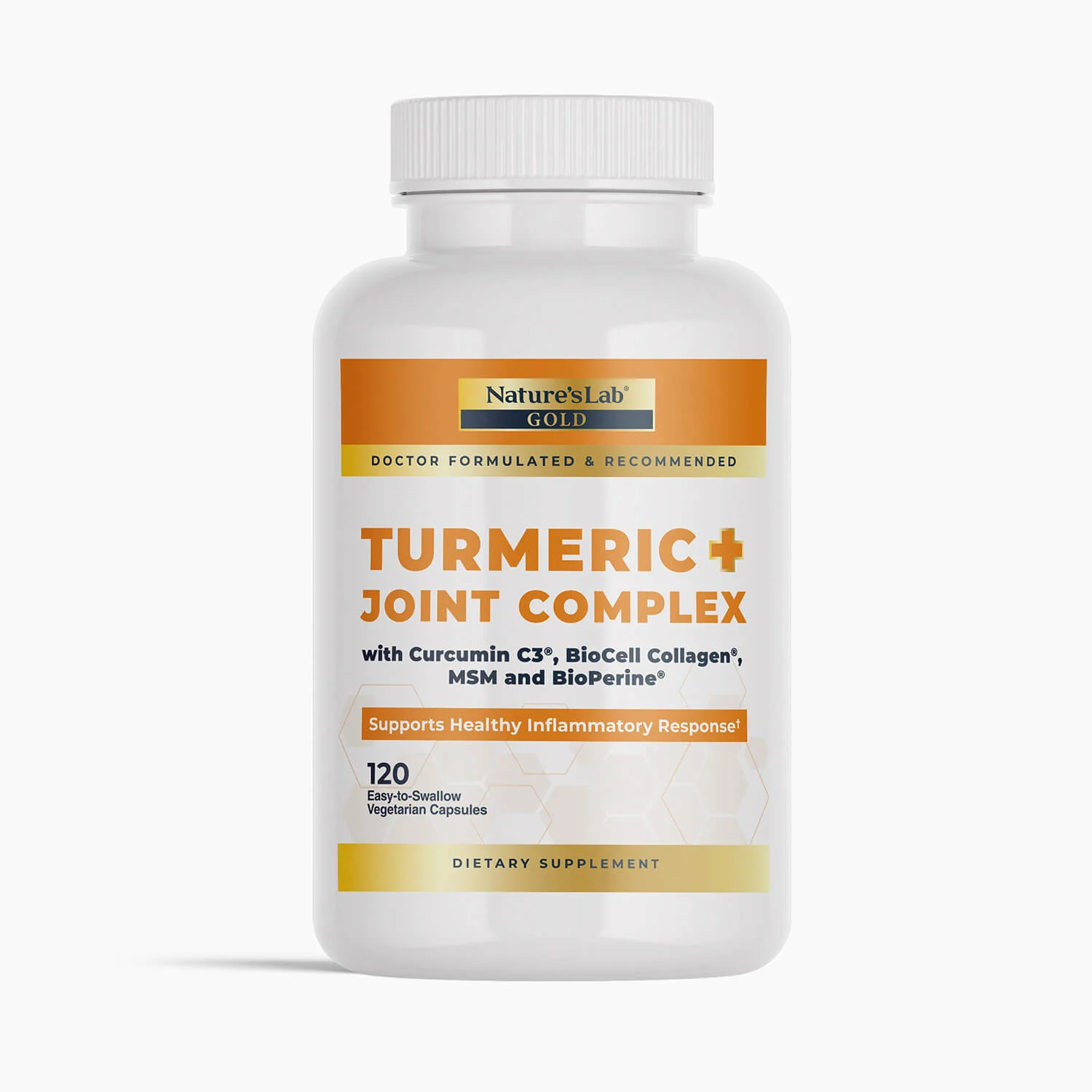 Image of Nature’s Lab Gold Turmeric + Joint Complex - 120 Capsules