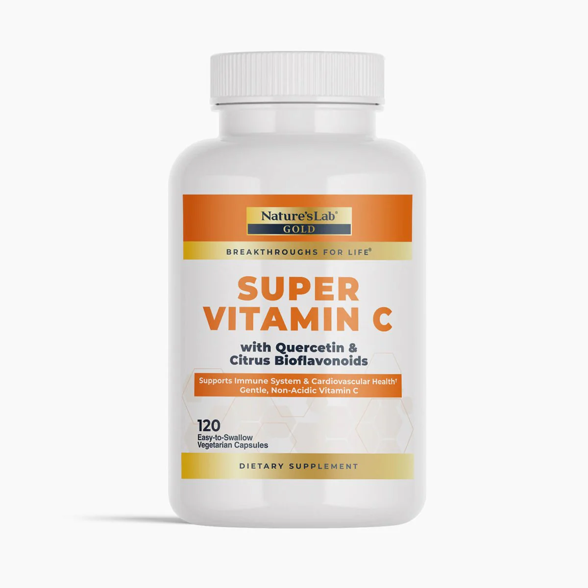 Image of Nature's Lab Gold Super Vitamin C 1000 mg - 120 Capsules