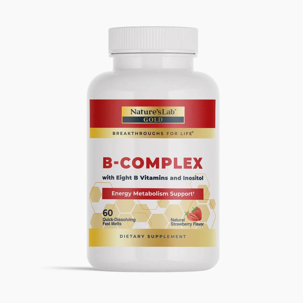 Image of Nature's Lab Gold B-Complex - 60 Fast Melts