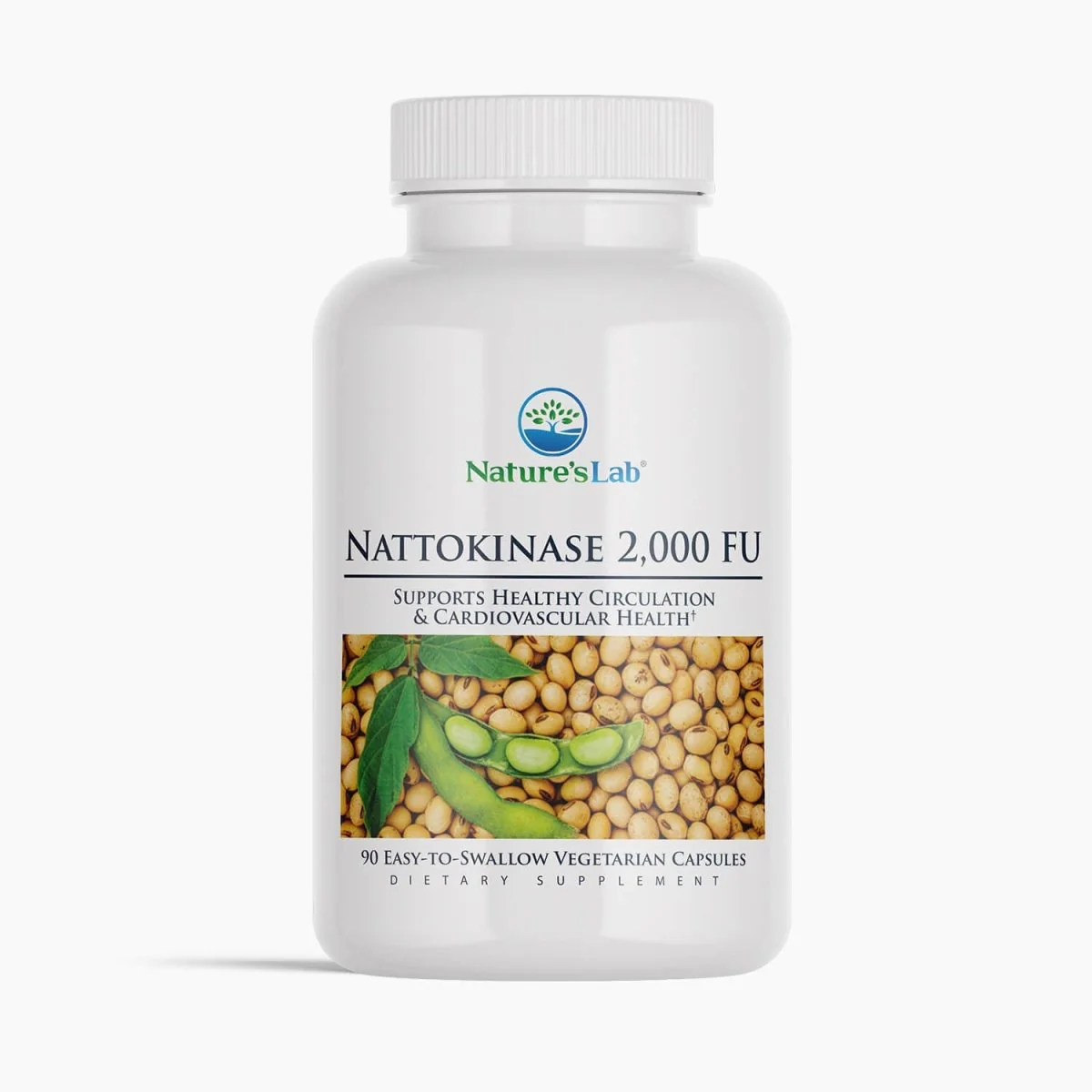 Image of Nature's Lab Nattokinase 2,000 FUs - 90 Capsules