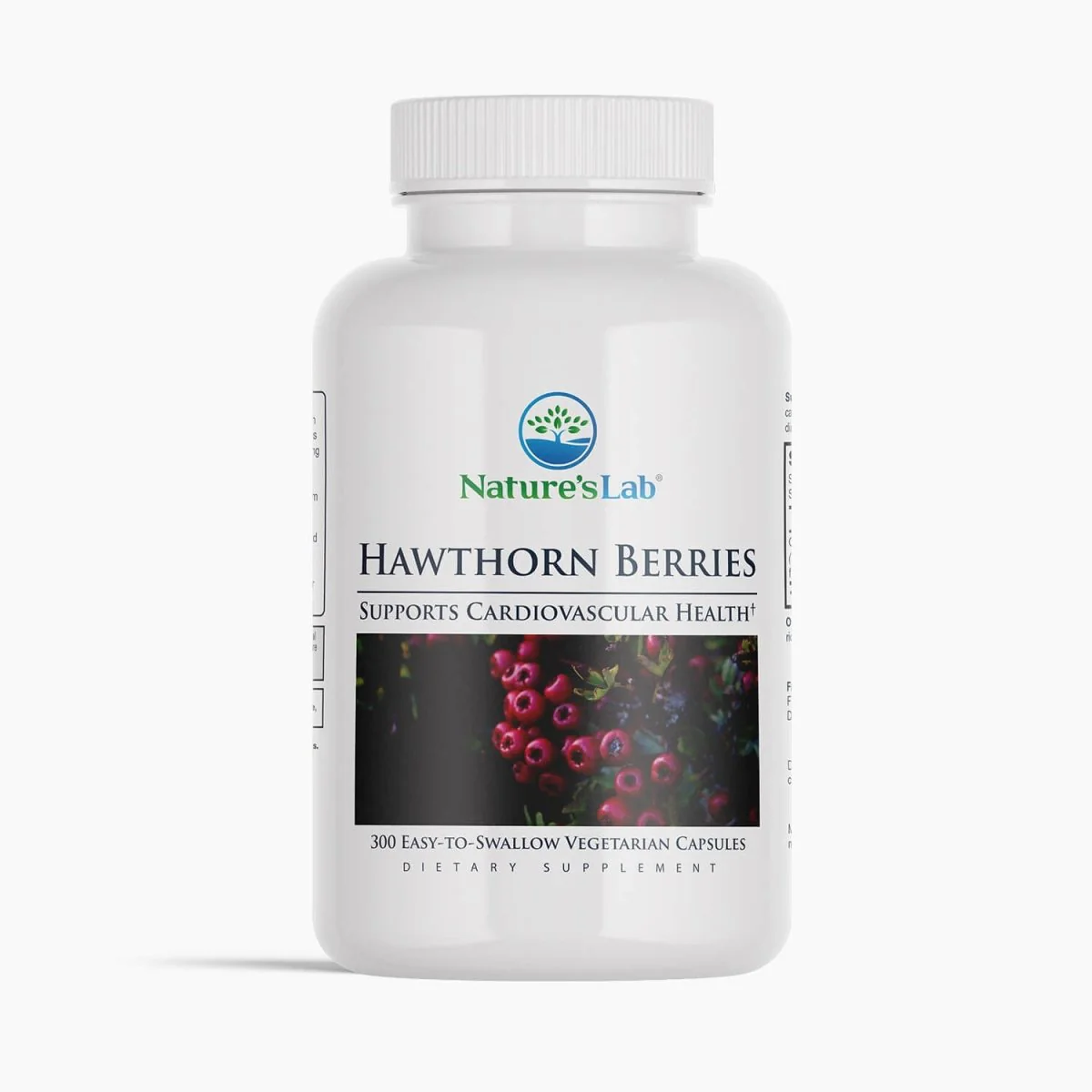 Image of Nature's Lab Hawthorn Berries - 300 Capsules
