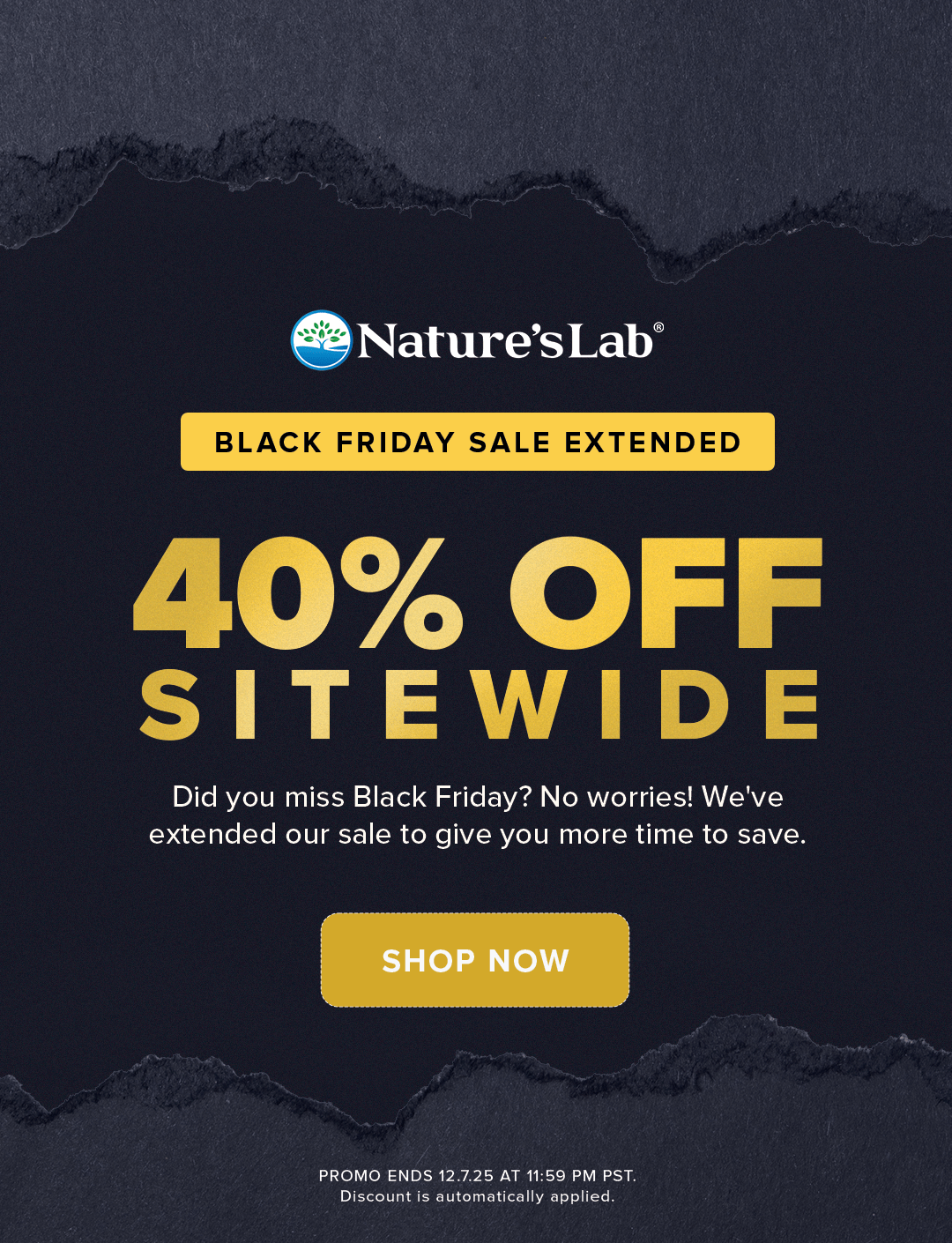 Black Friday Extended 
