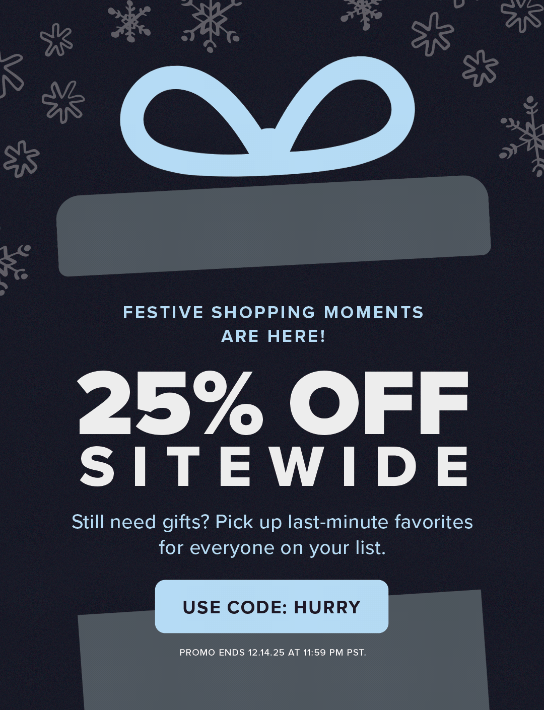 Last Minute Holiday Shopping