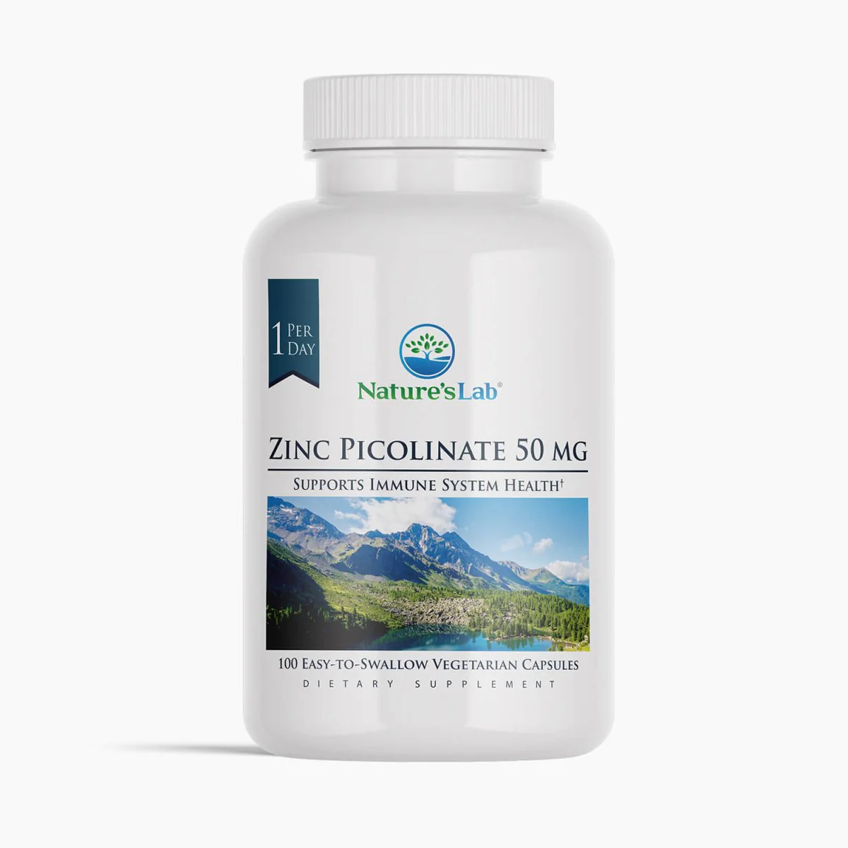 Image of Nature's Lab Zinc Picolinate 50mg - 100 Capsules