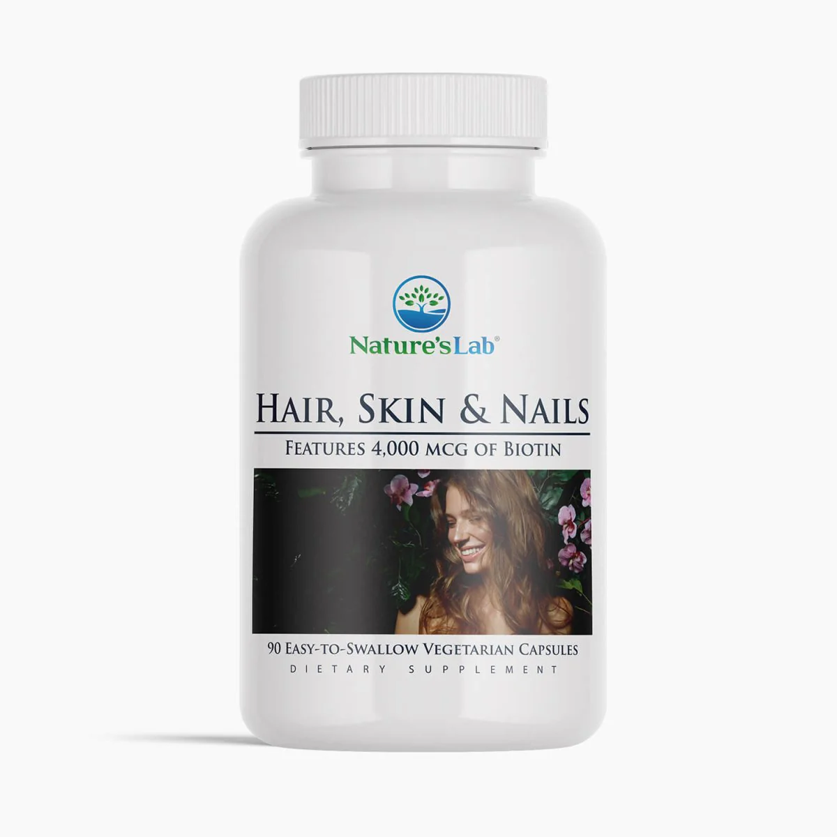 Image of Nature's Lab Hair, Skin and Nails - 90 Capsules