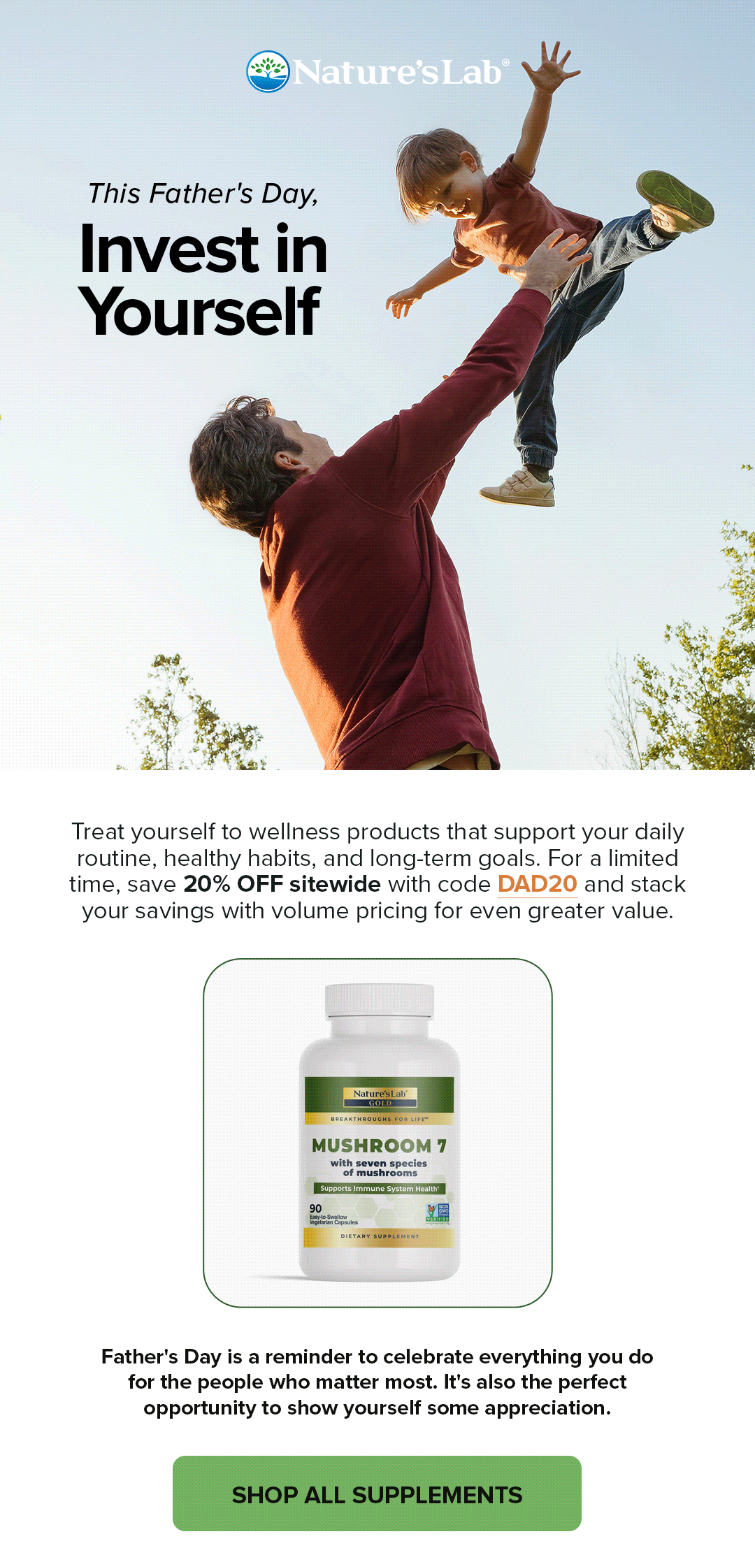 Father's Day Wellness Savings