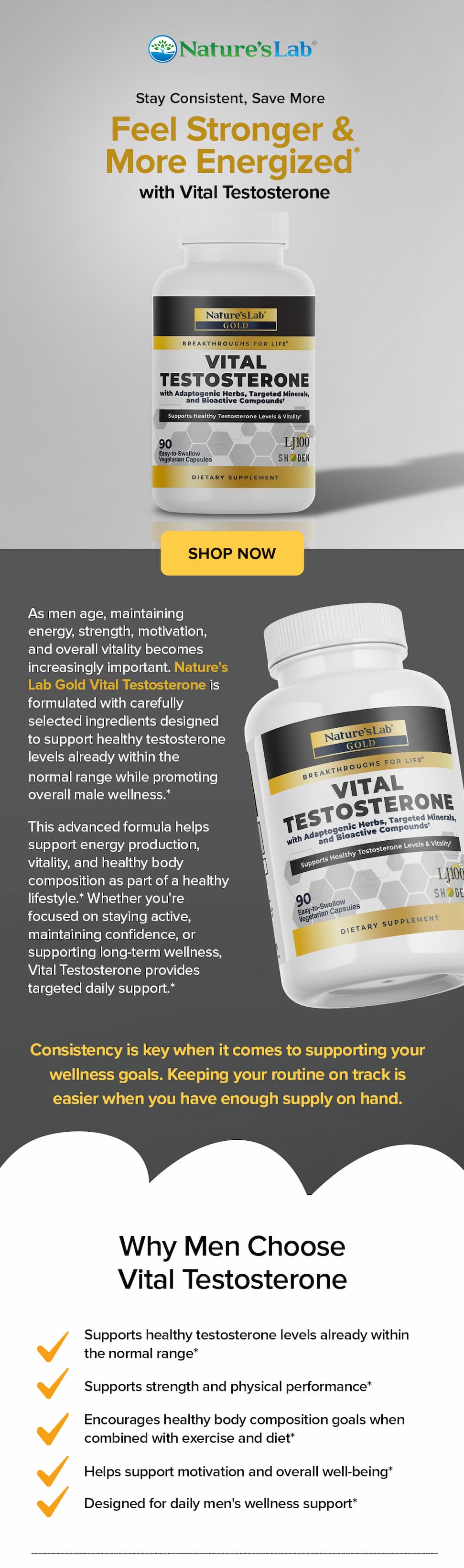 NLG - Vital Testosterone