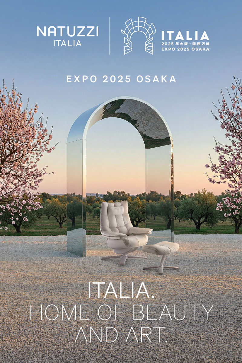 Natuzzi Italia protagonist @ Expo 2025 Osaka.​