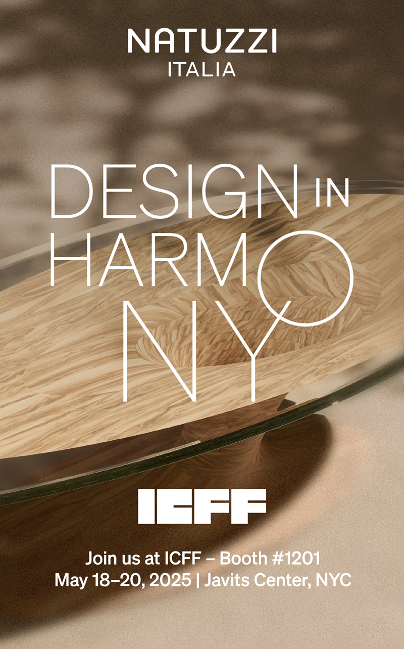 Design in Harmony @ ICFF, Booth #1201, May 18 -20.​