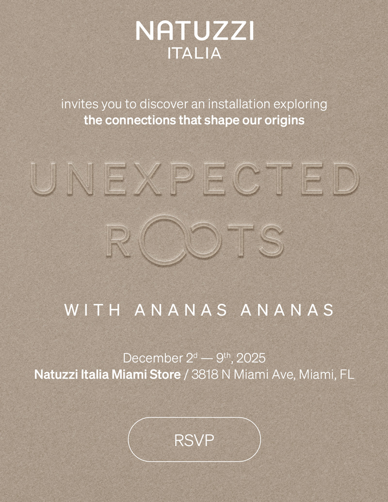 Unexpected Roots. A Mediterranean experience in Miami.