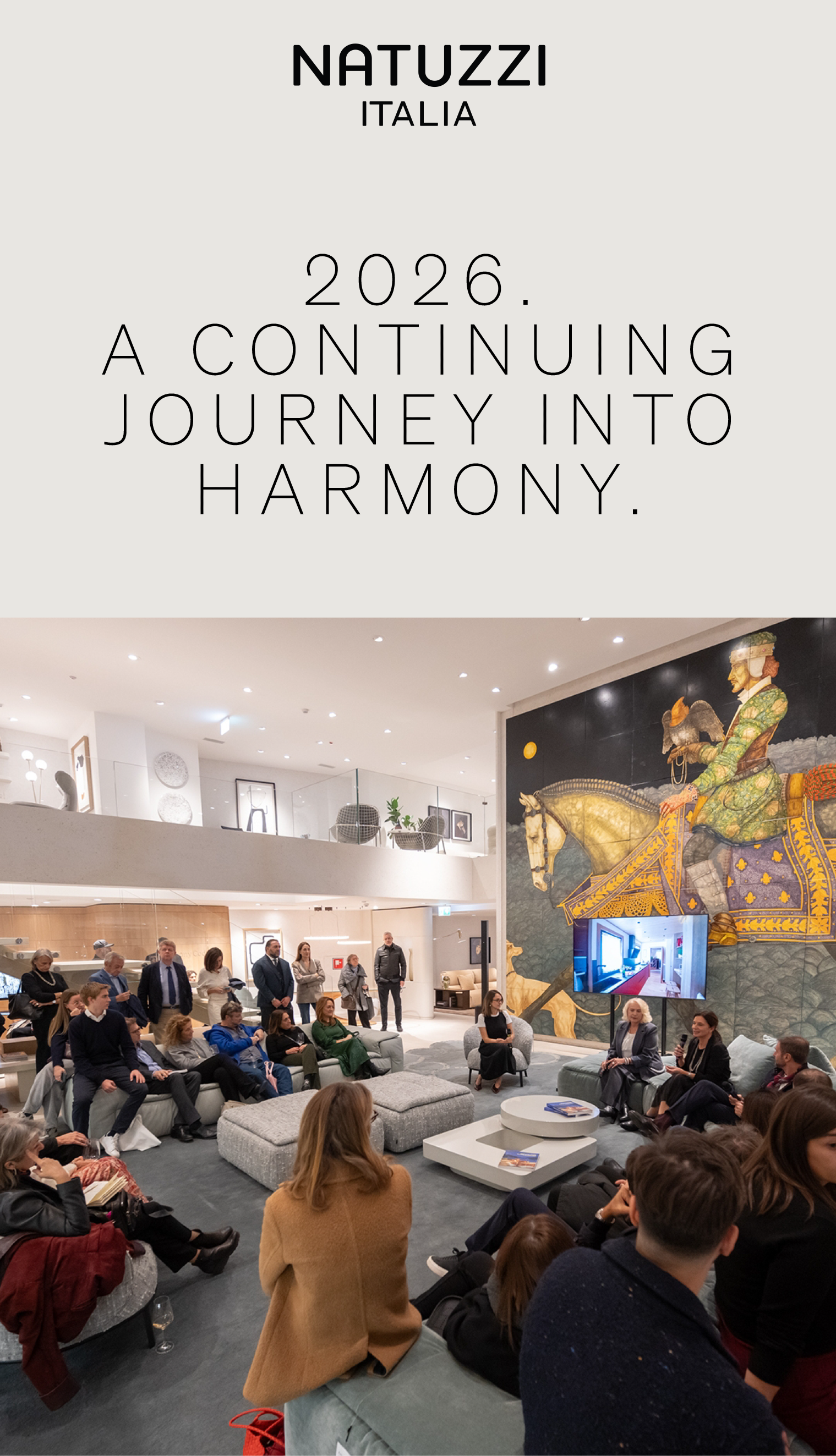 2026. A continuing journey into harmony.