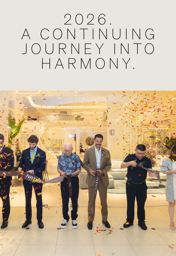 2026. A continuing journey into harmony.