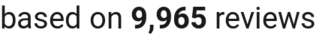 number of reviews