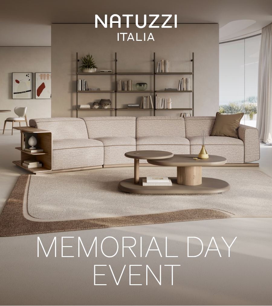 Exceptional value on Italian design in our showrooms, limited time only.
