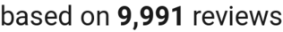 number of reviews