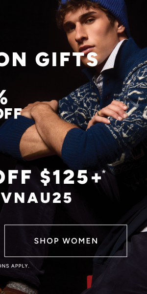 50-70% off Plus 20% off $125 Shop Women