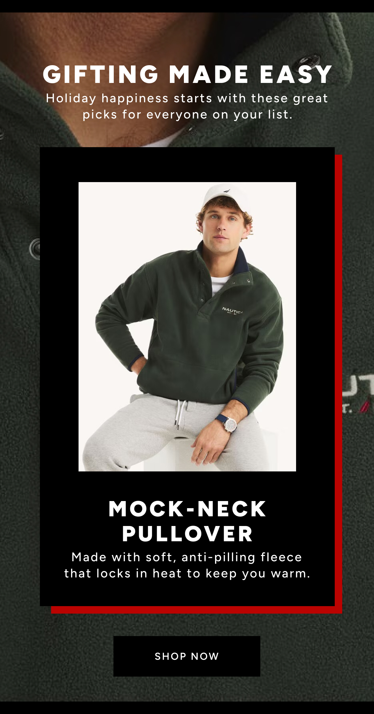 Shop Mock Neck Pullover
